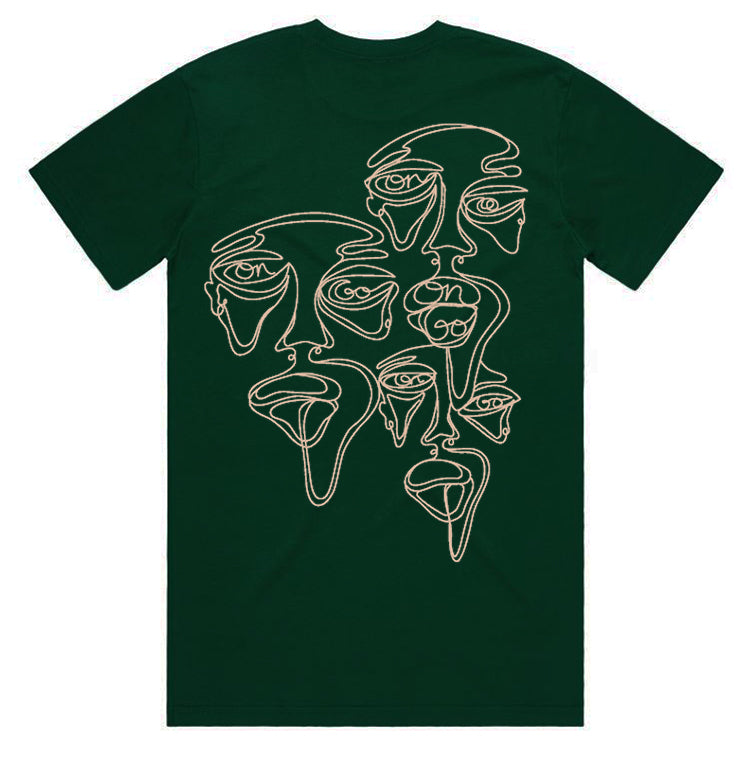 ON GO - Continuous Faces Tee